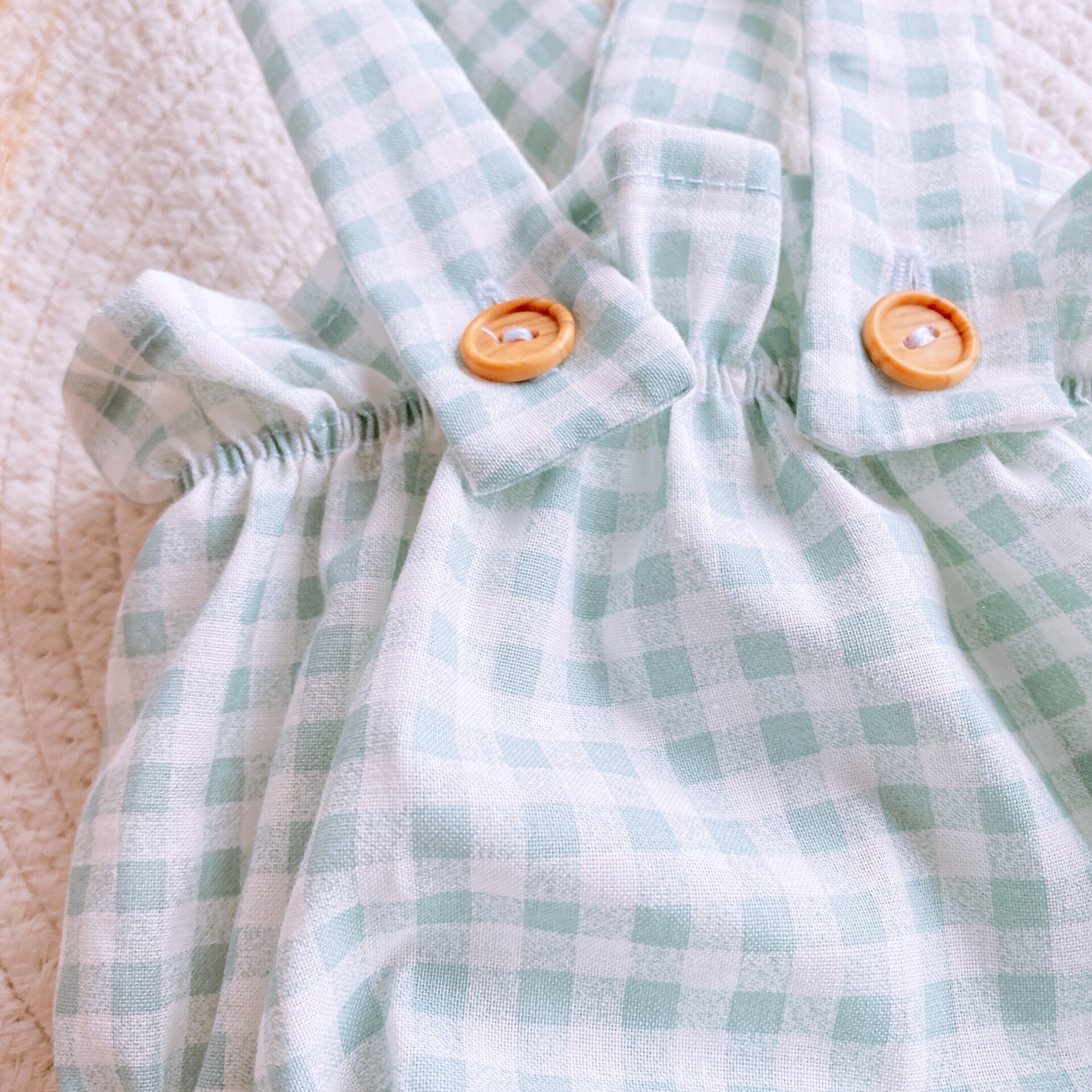 Conjunto Vichy limonada - 3